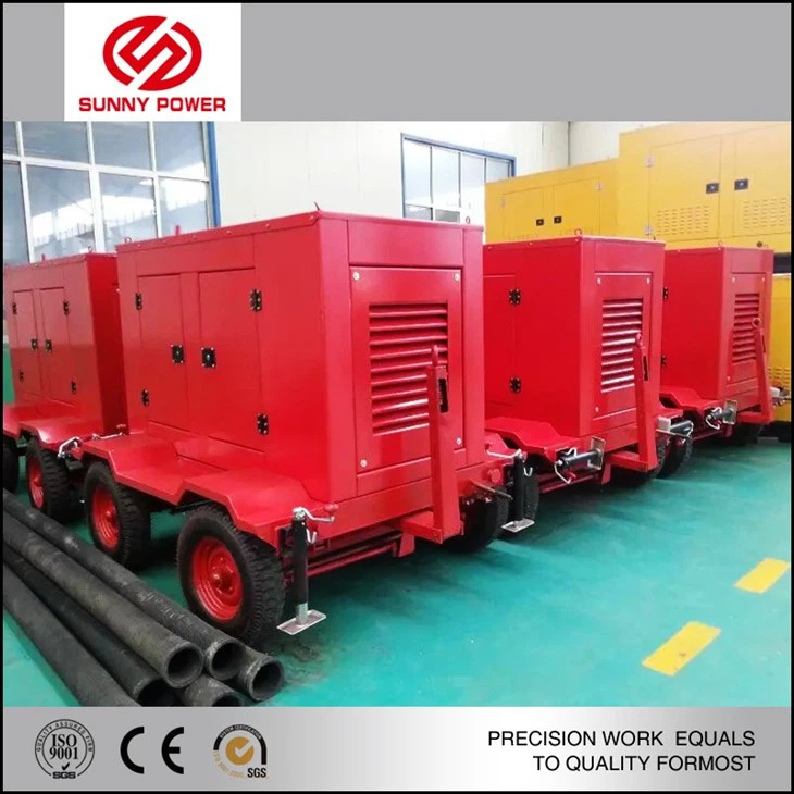 mobile diesel fire fighting pump