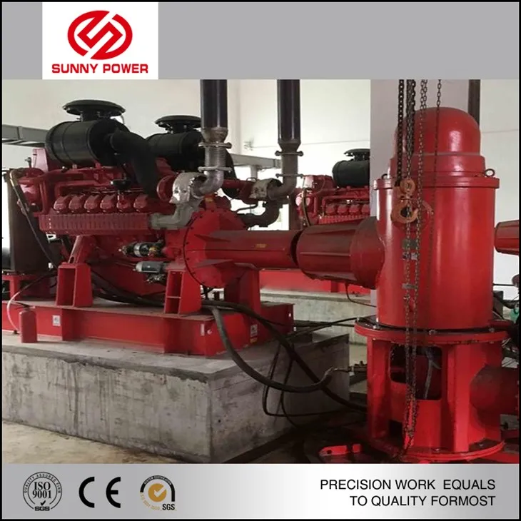 Diesel Engine Deep Well Fire Pump