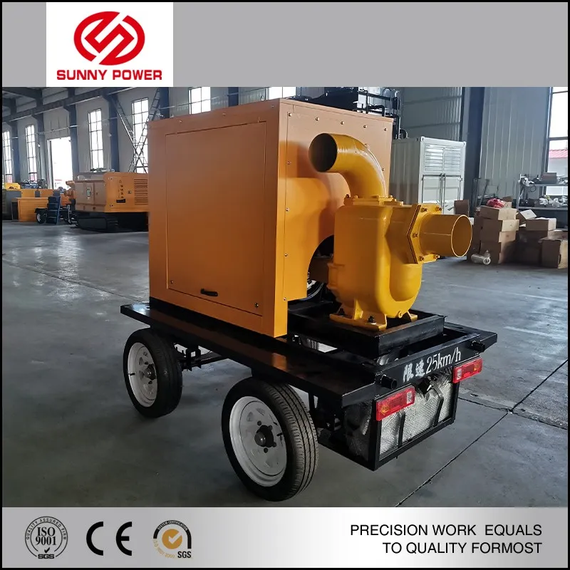 Self-priming Diesel Engine Pump