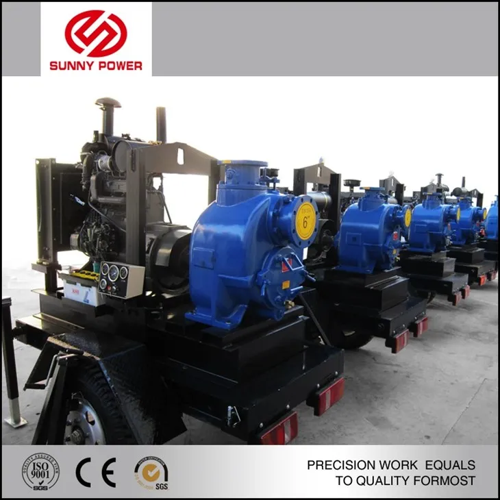 non clogging self priming pump