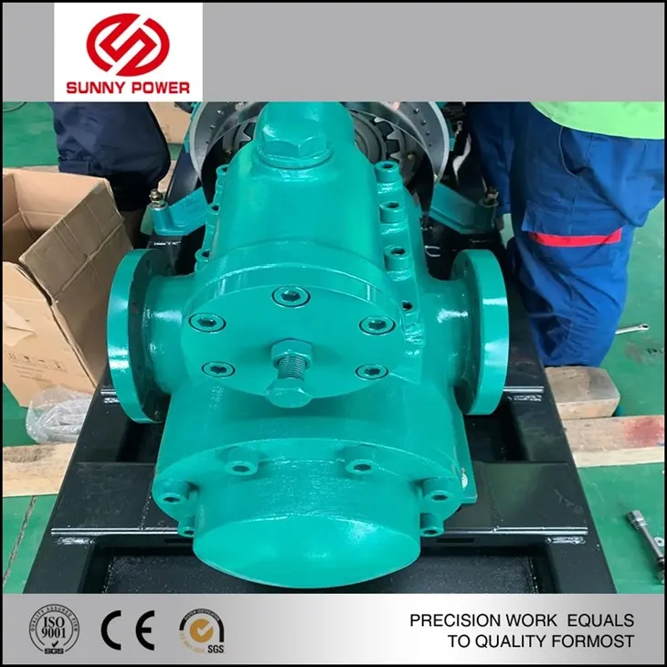 high pressure screw pump for mine industry
